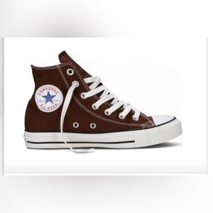 Mens Brown Converse Shoes High Top Converse size 11 sneakers New 1P626